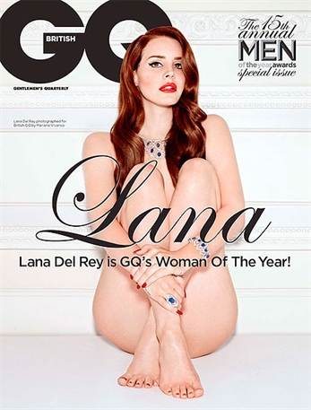 Lana Del Rey en bolas para celebrar que es la mujer del año