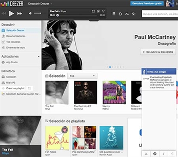 Deezer ofrece un año de música gratis