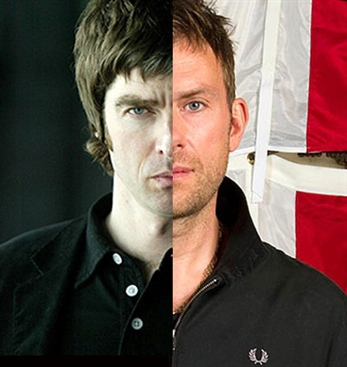 Noel Gallagher y Damon Albarn por fin tocan juntos