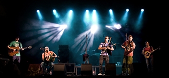 El grupo cántabro Naheba, en el disco 'The ultimate guide to spanish folk'