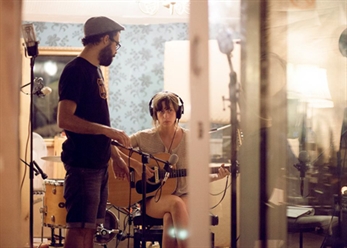 Grabación del nuevo disco de Soledad Vélez