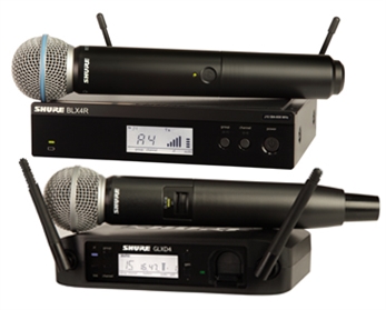 Micros Shure BLX y GLX-D