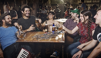 Concierto de Els Catarres en la Politècnica