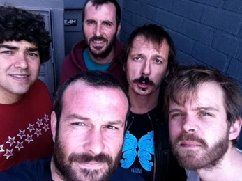 Picore en el estudio de grabación