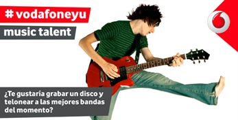 Vodafone yu Music Talent dan la oportunidad de telonear a los grandes