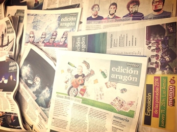 Las portadas de Mondo, al salón