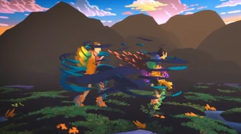 Clip animado para el nuevo avance de Panda Bear