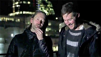 Thom Yorke y Del Naja juntos en una banda sonora