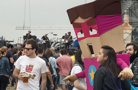 Escenario Mondo Sonoro En el SanSan festival