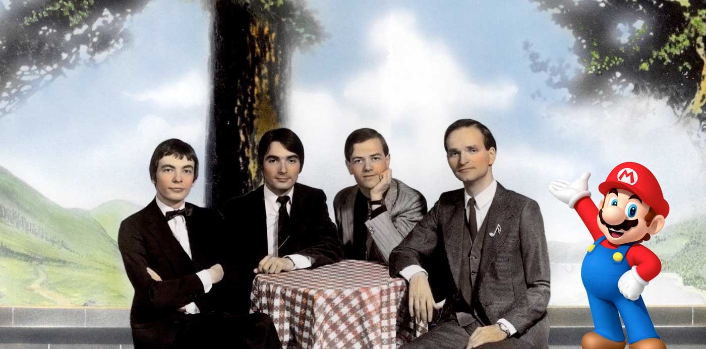 Joy Division, Kraftwerk o Nirvana en versión Mario Paint