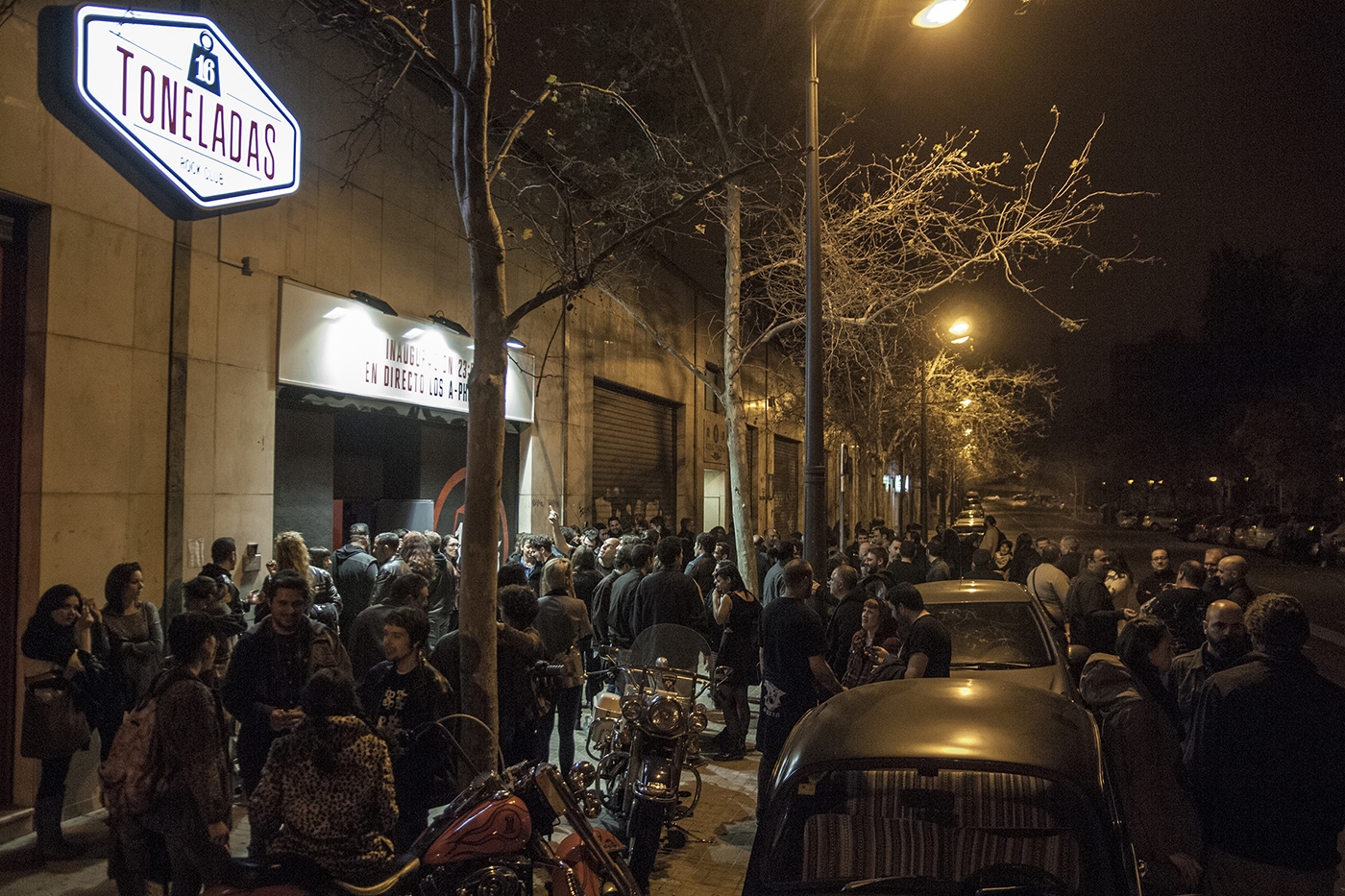 Primer aniversario de la sala 16 Toneladas