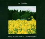 Bright Yellow Flowers On A Dark Double Bed