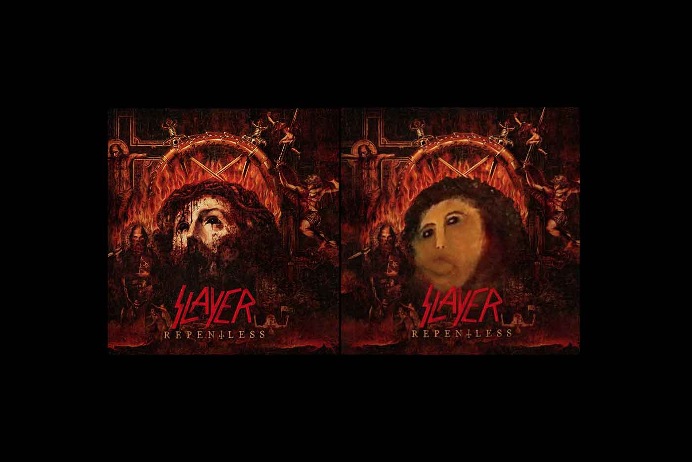 Photoshop, jóvenes cristianos y la nueva portada de Slayer