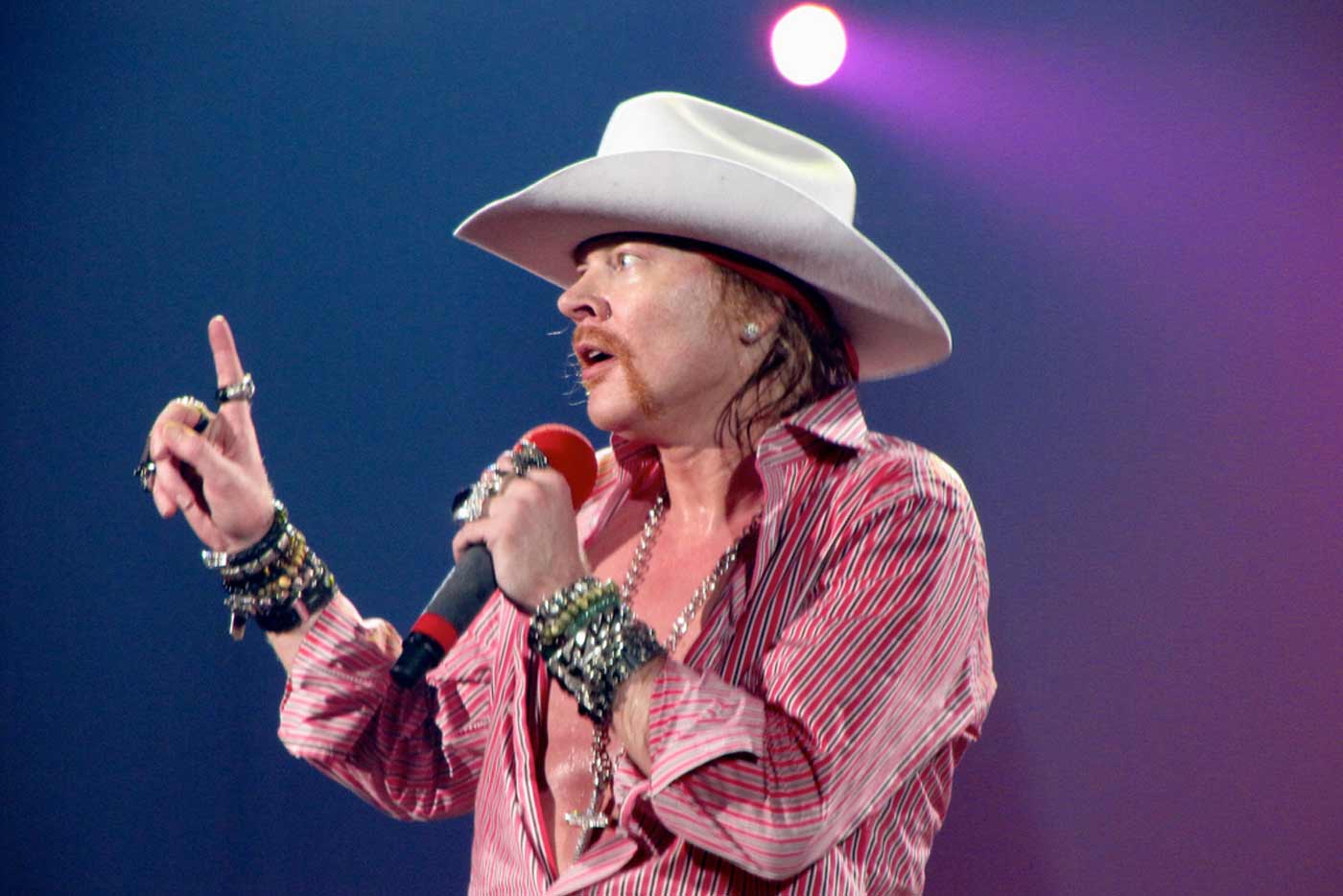 Axl Rose podría ser el nuevo cantante de AC/DC