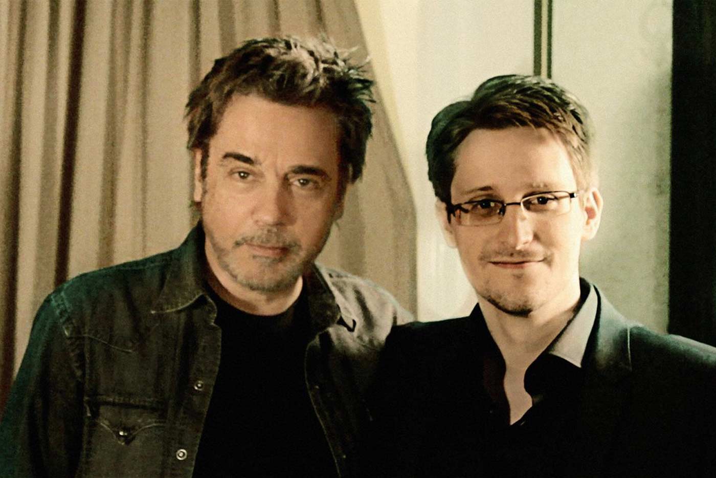 Edward Snowden colabora con Jean-Michel Jarre