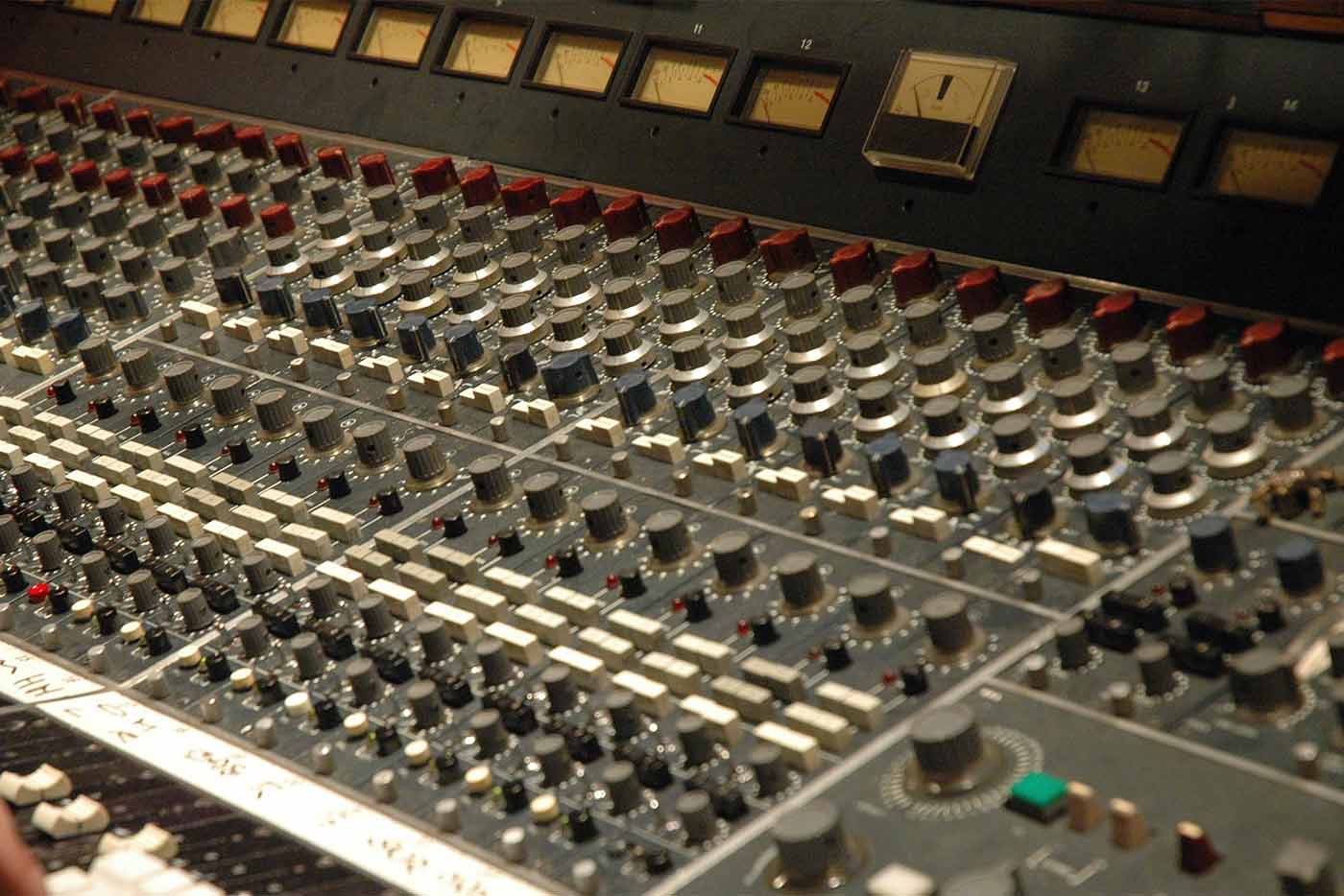 Estudios de grabación: donde se cocina la música (1)