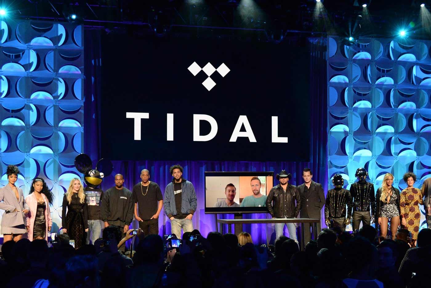 Tidal, acusada de inflar el número de reproducciones de Kanye West y Beyoncé