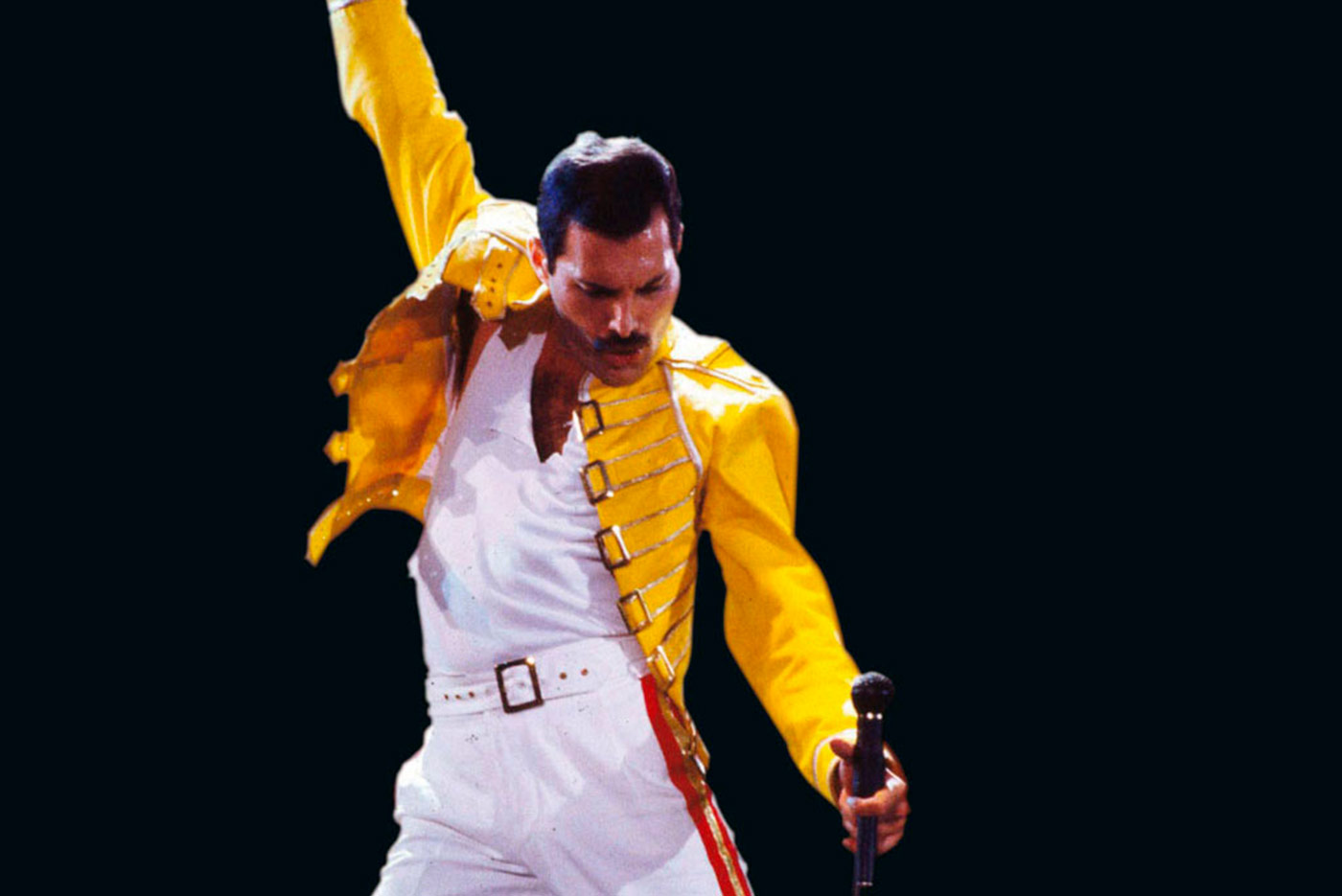 Freddie Mercury, literalmente entre las estrellas