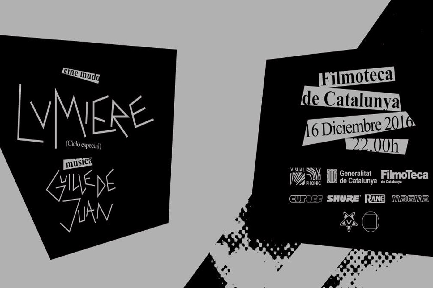 Los hermanos Lumière protagonizan el próximo Visual Phonic