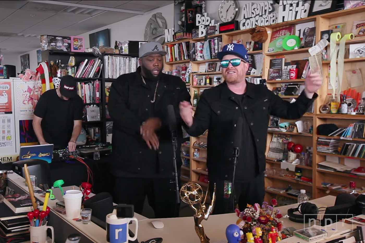 Run The Jewels, a pleno pulmón en los Tiny Desk Concerts