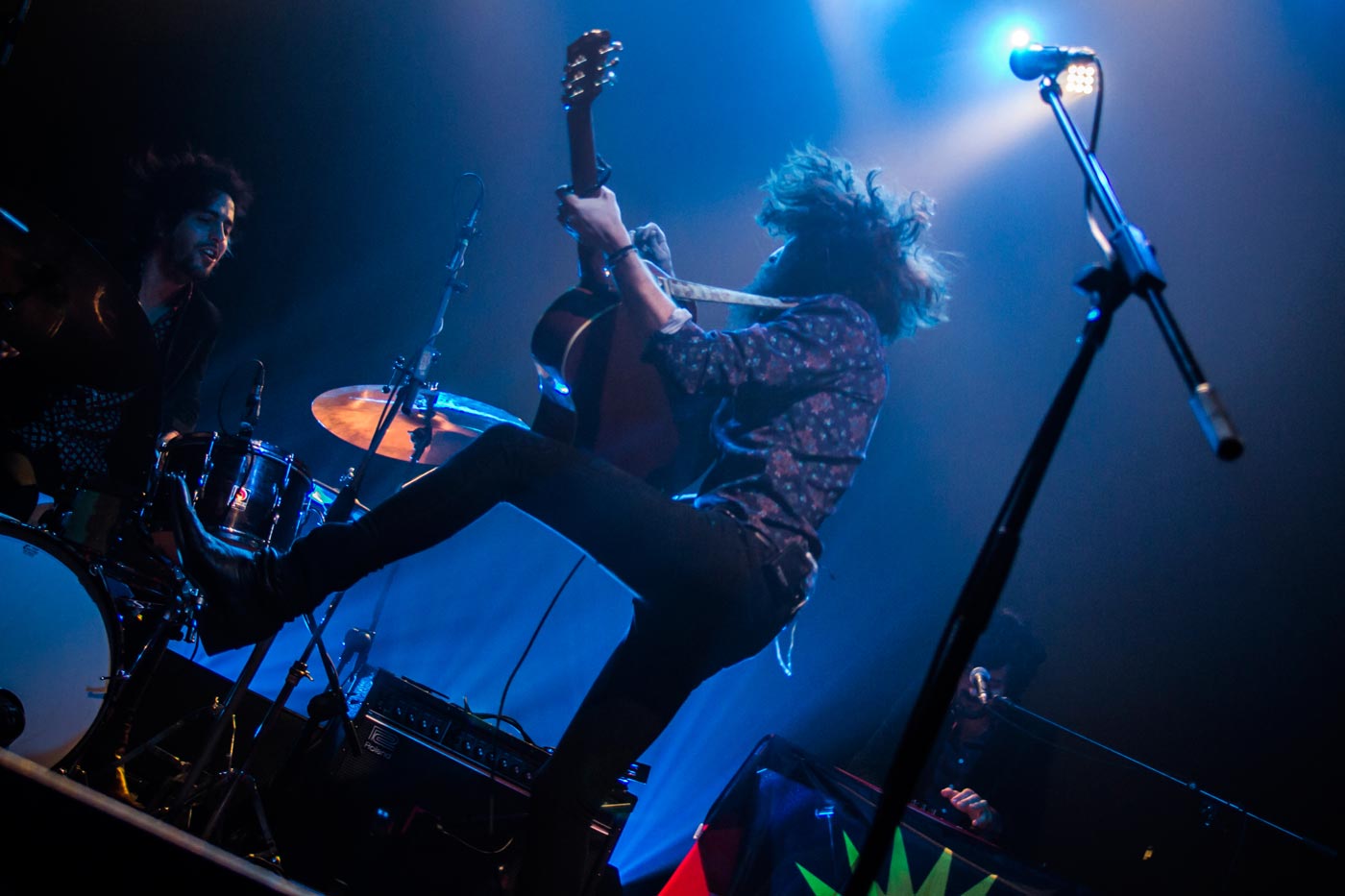Angel Stanich en la sala Albéniz de Gijón.