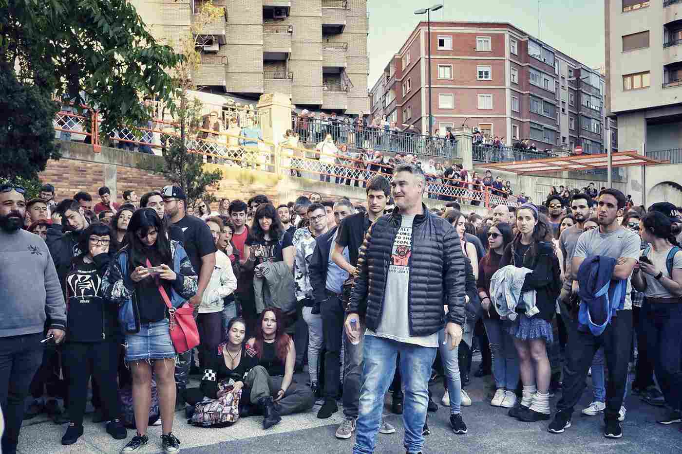 Kase.O, Ossian y más raperos se movilizan en Zaragoza contra el encarcelamiento de Valtonyc