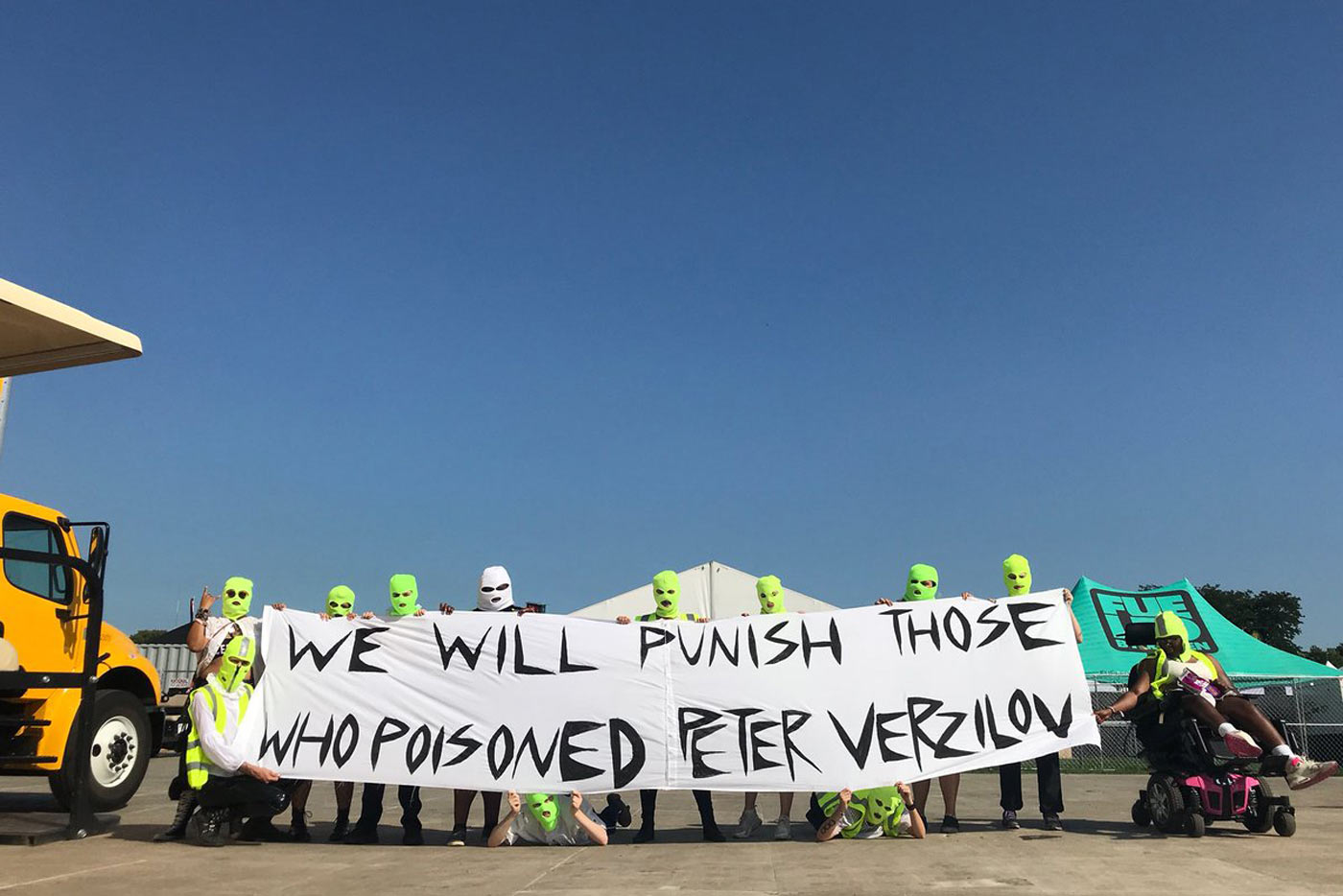 Pyotr Verzilov está consciente y ha sido trasladado a Alemania