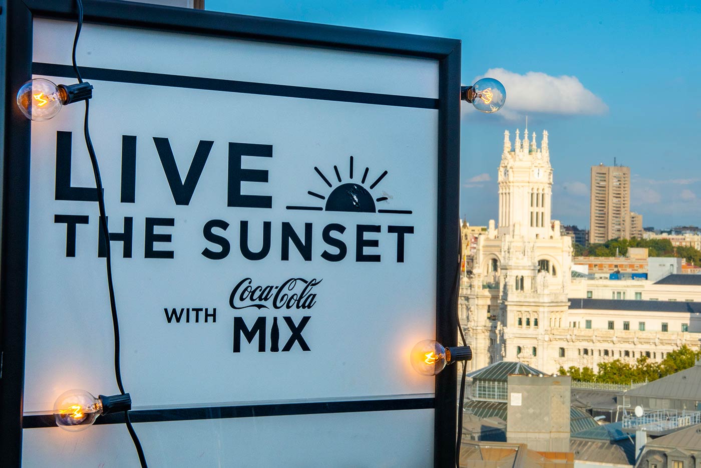 Live The Roof y Coca-Cola Mix: cerrando la terraza por todo lo alto
