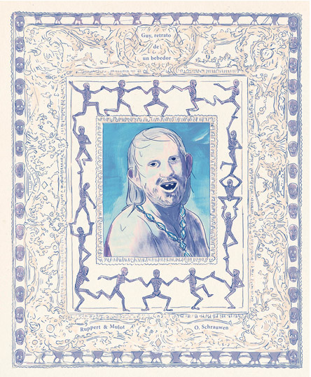 Guy, retrato de un bebedor