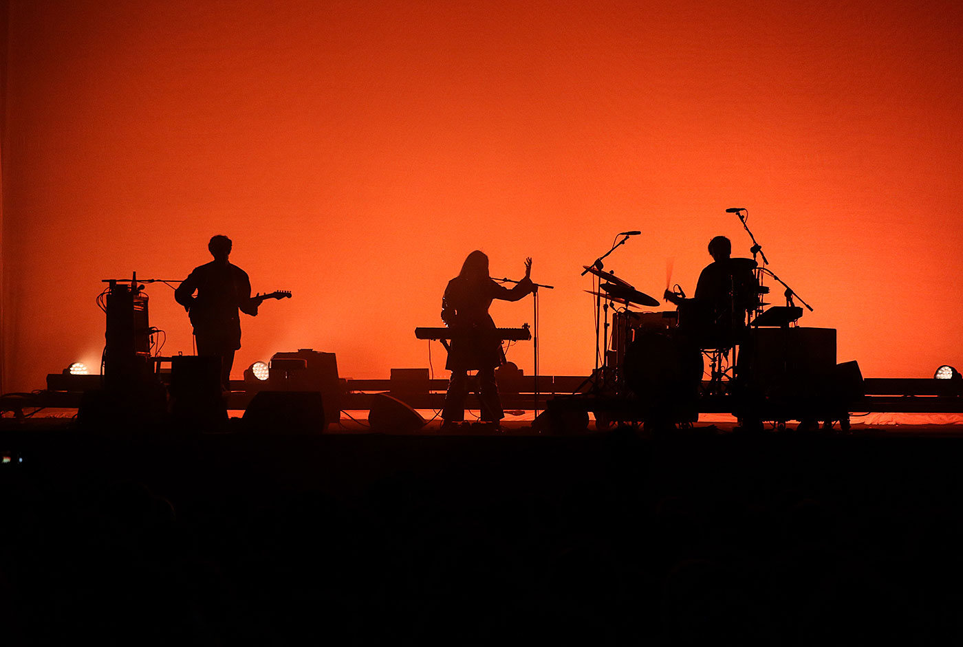 Flotando en el parque