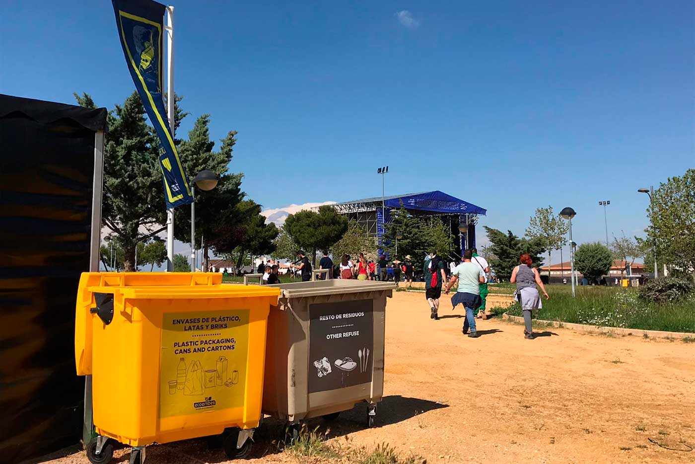 Diviértete y recicla en los festivales de este verano con Ecoembes
