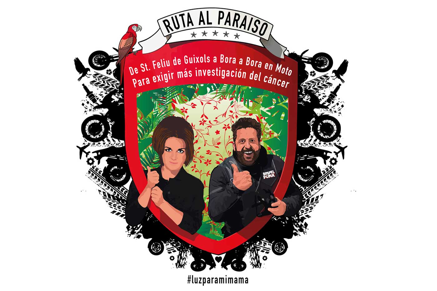 Josep Coll de los Gospel Punk peregrina al paraíso para luchar contra el cáncer