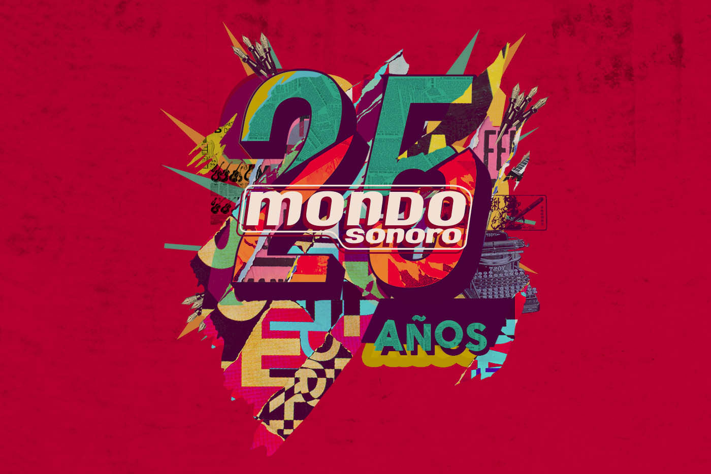 Bejo y Hinds en la Fiesta 25.º aniversario de Mondo Sonoro