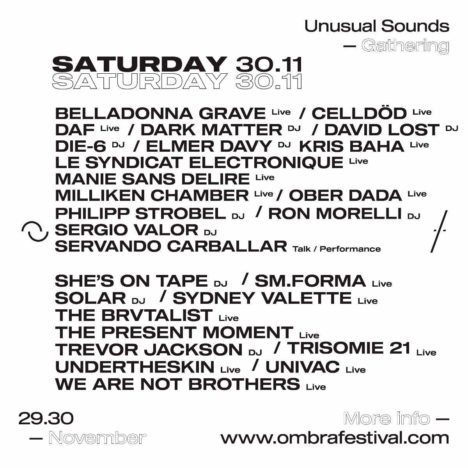 Ombra Festival sábado