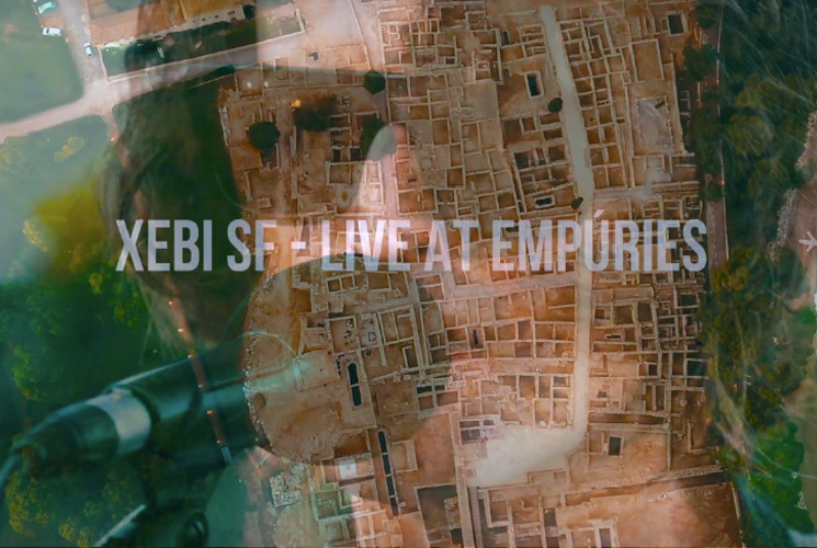 Estrenamos el concierto de XEBI SF en las ruinas de Empúries