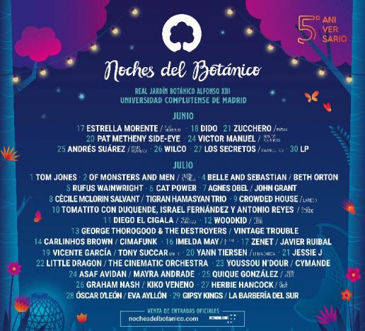 noches del botanico