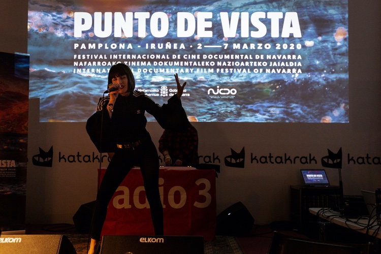 Música y poesía en un festival de cine