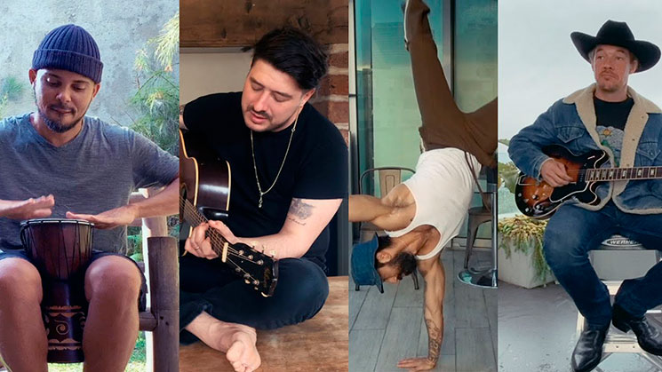 Major Lazer reúnen a más de 200 personas en su nuevo clip casero