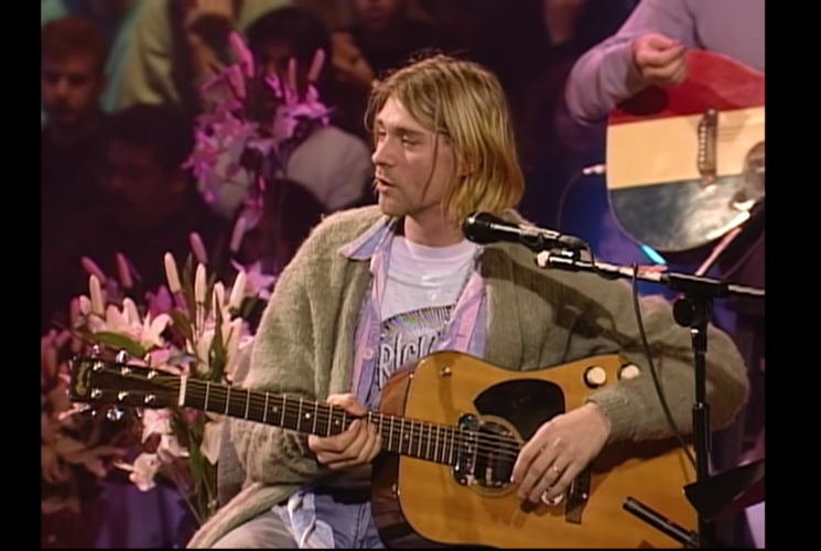 Un millón de dólares por la guitarra de Kurt Cobain en MTV Unplugged