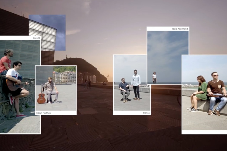 Estrenamos "Zeruertzak", el tema compuesto por los residentes de Kutxa Kultur Musika