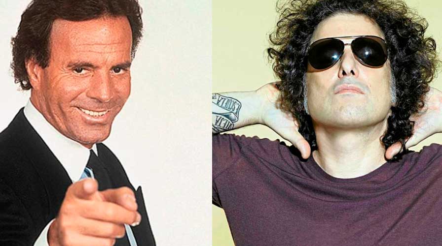 Andrés Calamaro colabora con Julio Iglesias en una nueva versión de "Bohemio"