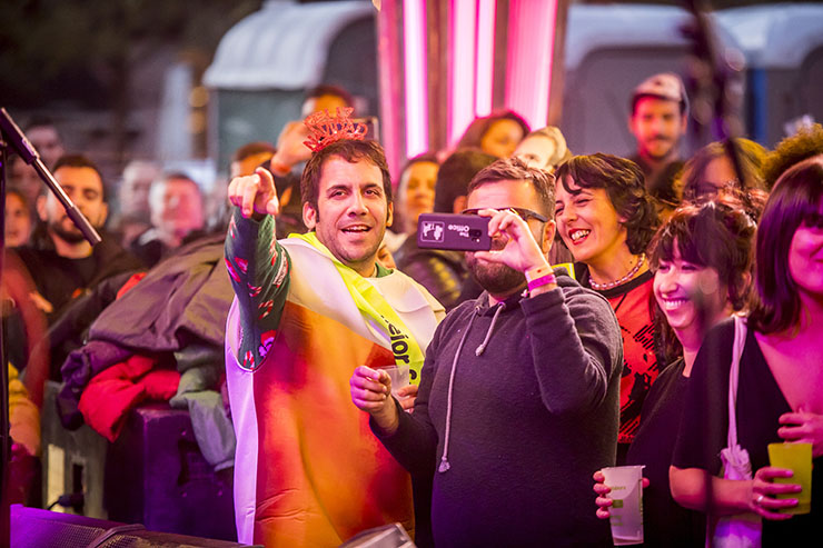 Rodando Monkey Week 2020, acción