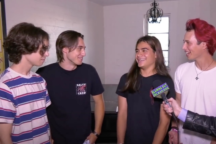 Los hijos de Robert Trujillo y Scott Weiland presentan Blu Weekend