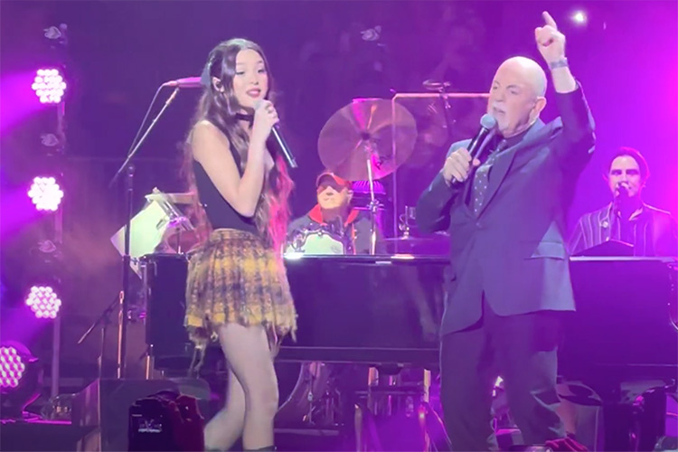 Escucha a Olivia Rodrigo y Billy Joel cantar juntos “Deja Vu” y “Uptown Girl”
