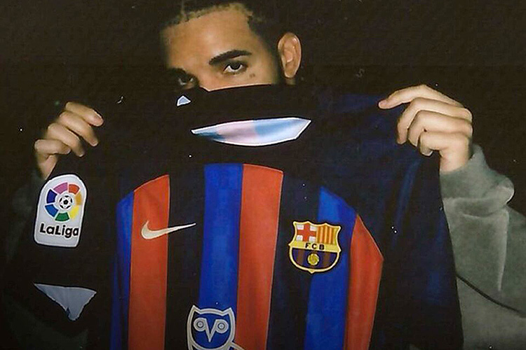 Drake es del Barça... ¿o el Barça es de Drake?