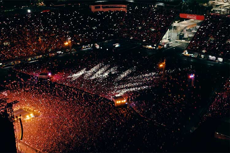 Rels B reúne a 65.000 personas en un único concierto en México