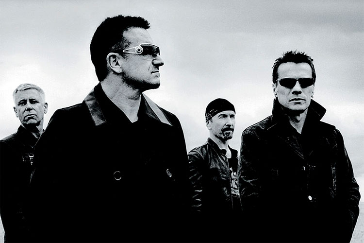 U2 comparten vídeos inéditos en su “2023 Live Video Series”