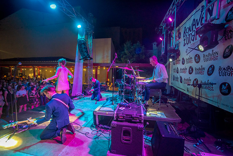 Todo listo para el Bonaventura Fest