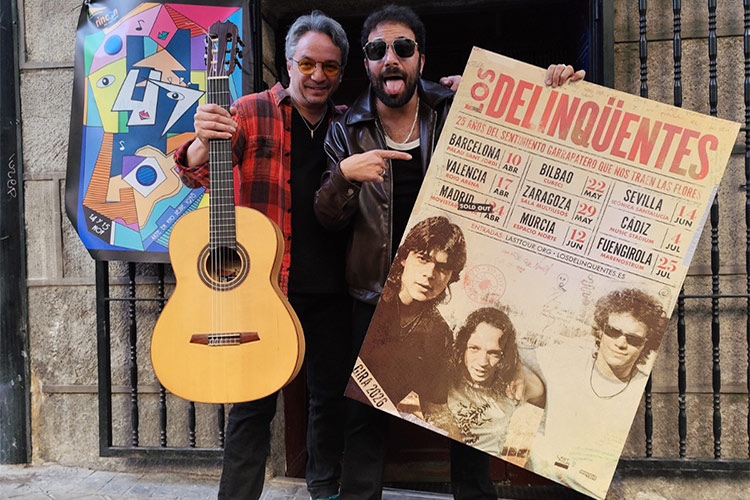 Los Delinqüentes, gira de aniversario de su disco debut