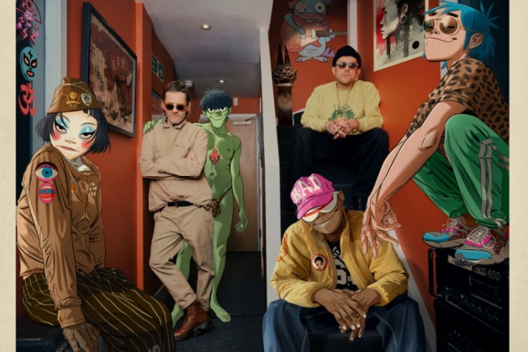 Gorillaz estrenan un corto de animación para celebrar “The Mountain”